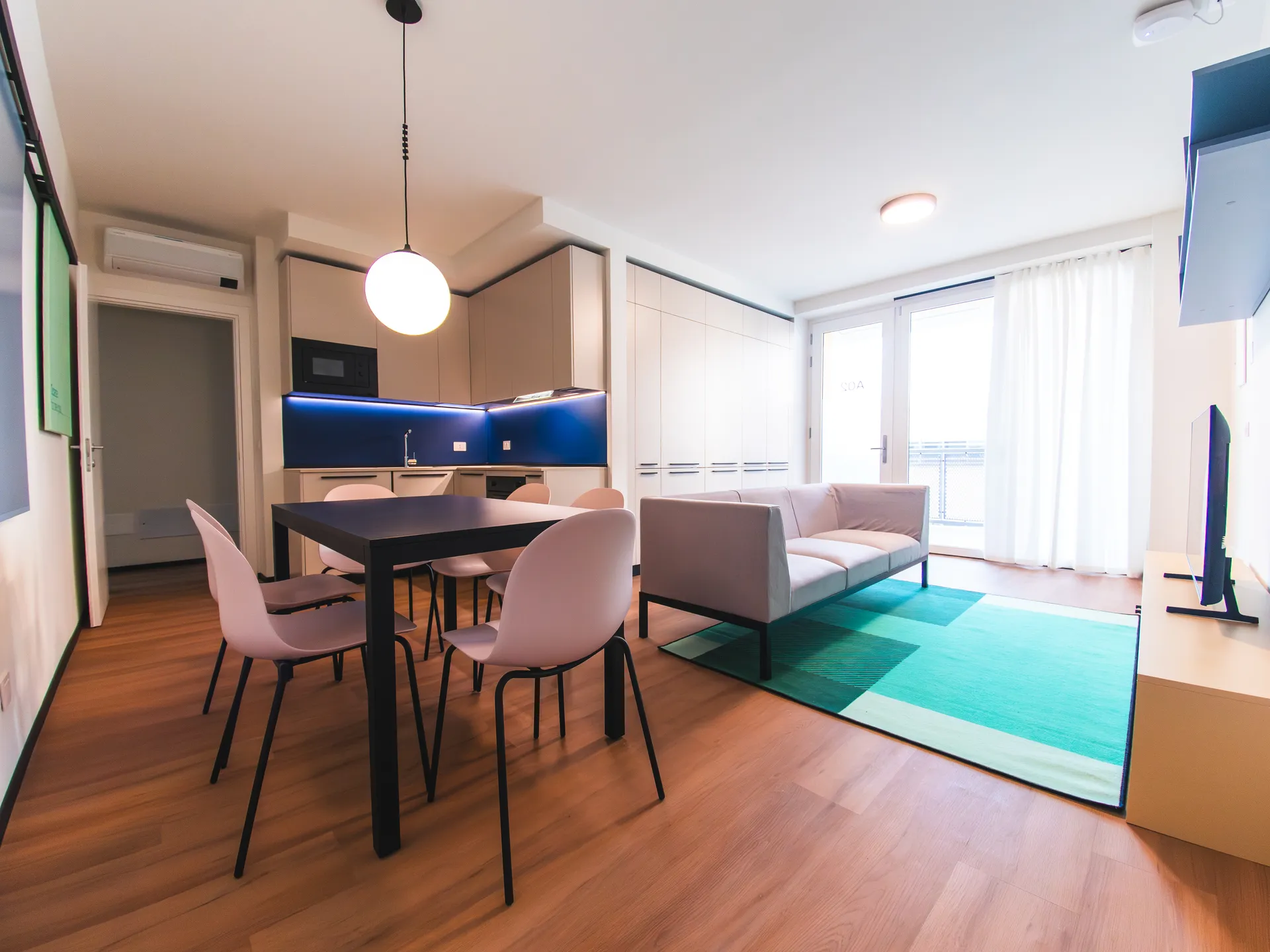 The living room
